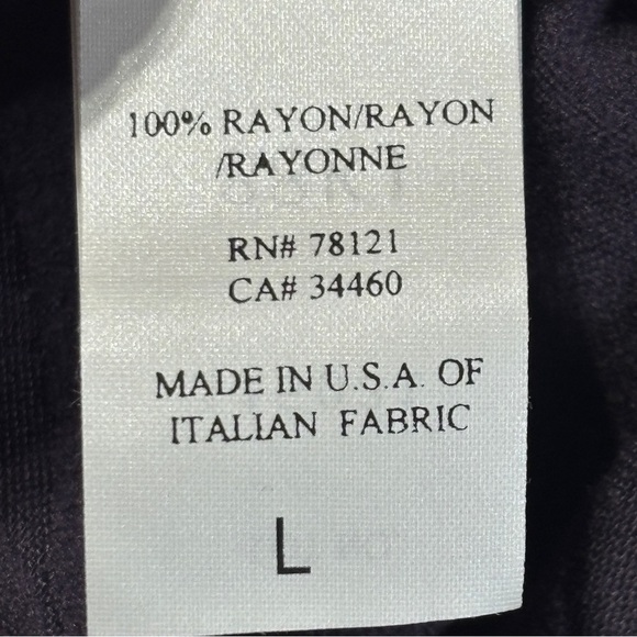 Eileen Fisher Women’s Large Purple Textured 2pc Set skirt Jacket Italian Fabric - Picture 13 of 14